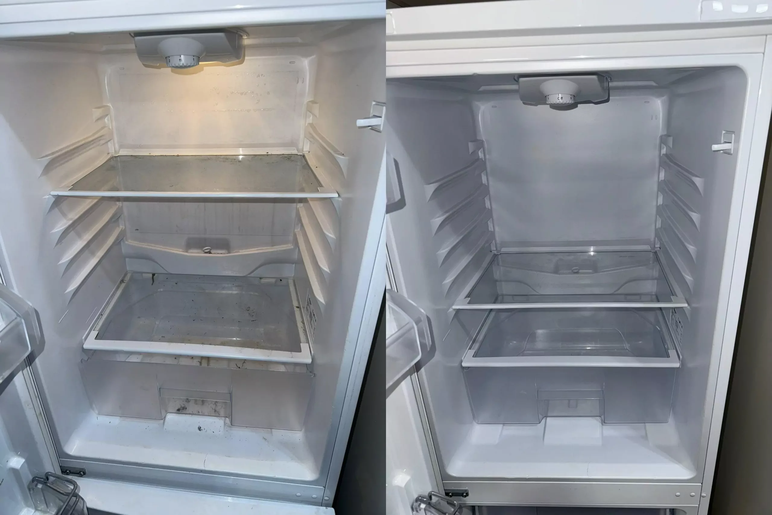 Réfrigérateur nettoyé intérieur - remise en état logement Ain