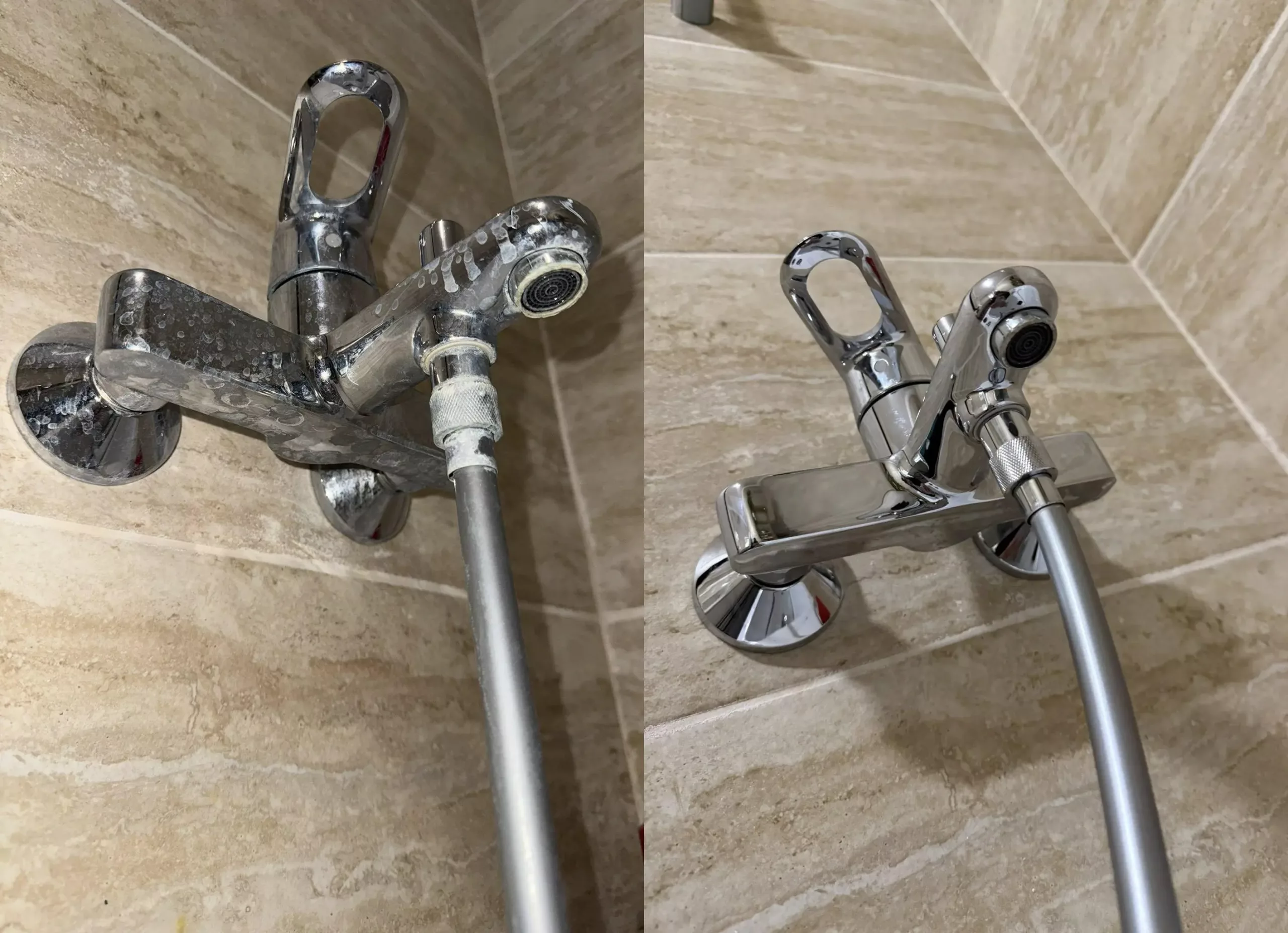 Robinet détartré - remise en état salle de bain Ain